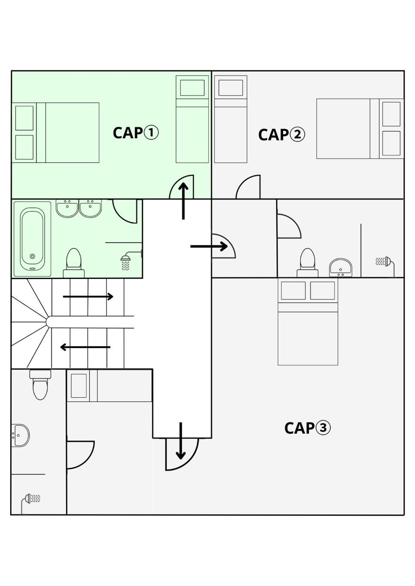 Entre Midi - Maison D'Hotes - B&B Capestang Phòng bức ảnh